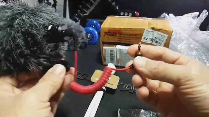 TaluiTamtawan's live broadcast : Unbox Review RODE WS-LAV Pop Filter/Wind Shield for smartLav+