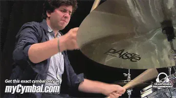 Paiste 24" Giant Beat Ride Cymbal - Played by Eric Slick (1018524-1092612E)