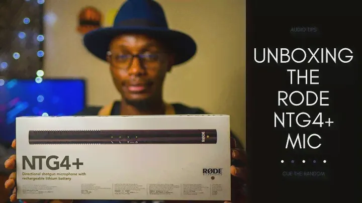 Rode NTG4+ Microphone Unboxing