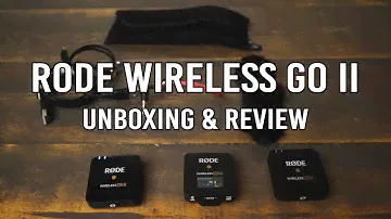 Rode Wireless Go 2 Microphone Dual Digital Mic System Unboxing and First Impressions