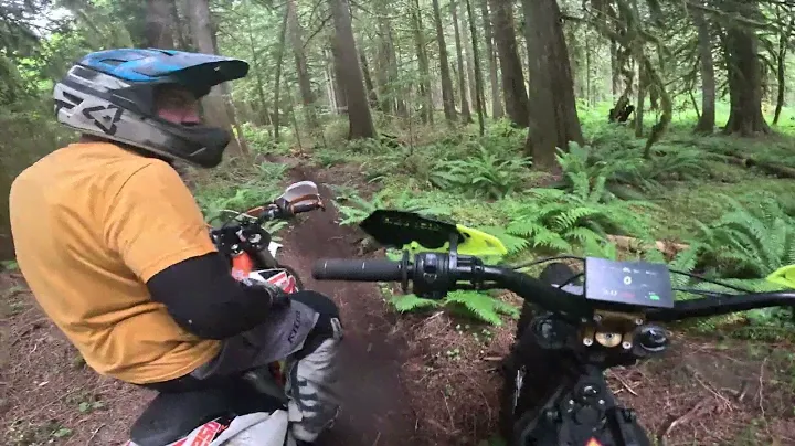 E-Ride Pro SS 2.0 - Pacific Northwest Enduro Secret Woods Single Track