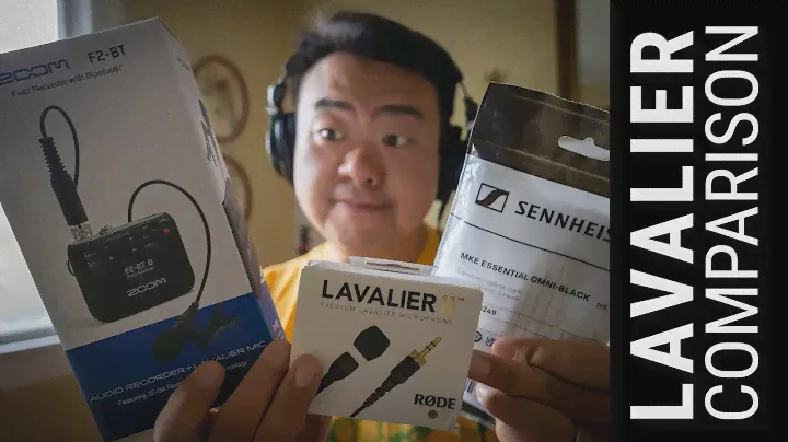 Lavalier Audio Comparison with RODE SENNHEISER ZOOM