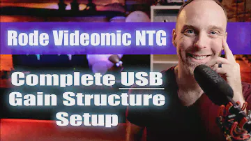 Как настроить Rode Videomic NTG через USB для получения наилучшего звука.