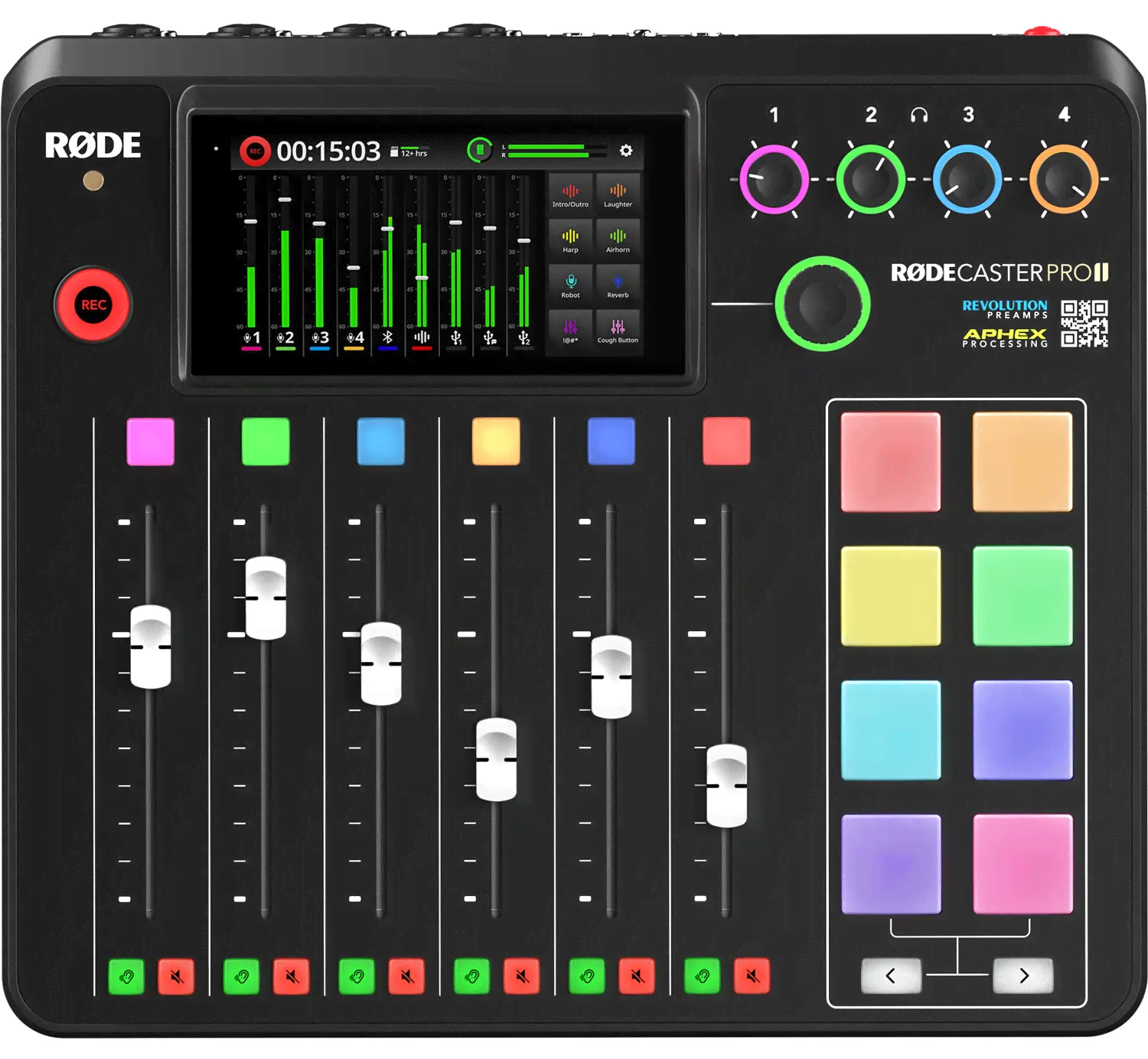 Цифровая портастудия Rode Rodecaster Pro II-2