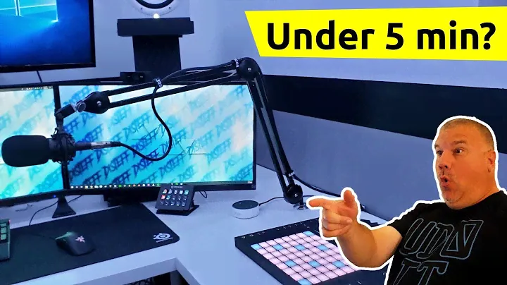 How to setup the Rode PSA1 boom arm
