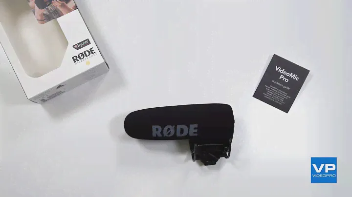 RODE VideoMic Pro Microphone Unboxing