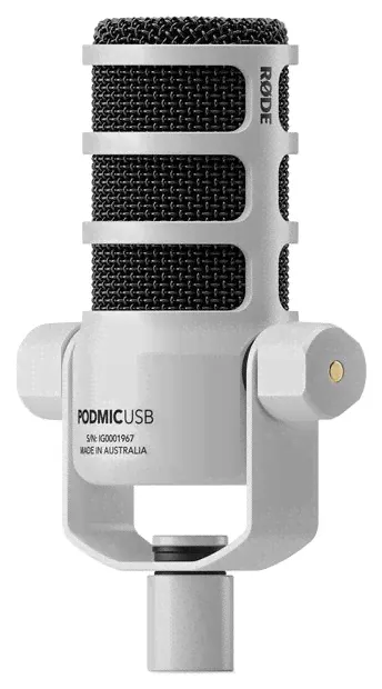 Динамический микрофон RODE PodMic USB White-0