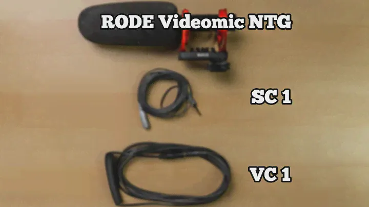 Rode Videomic NTG Extention SC1 VC1 Test