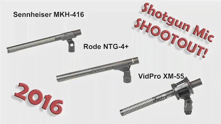 Shotgun Mic Shootout! Which one is the best?