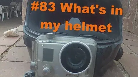 #83 What's in my helmet