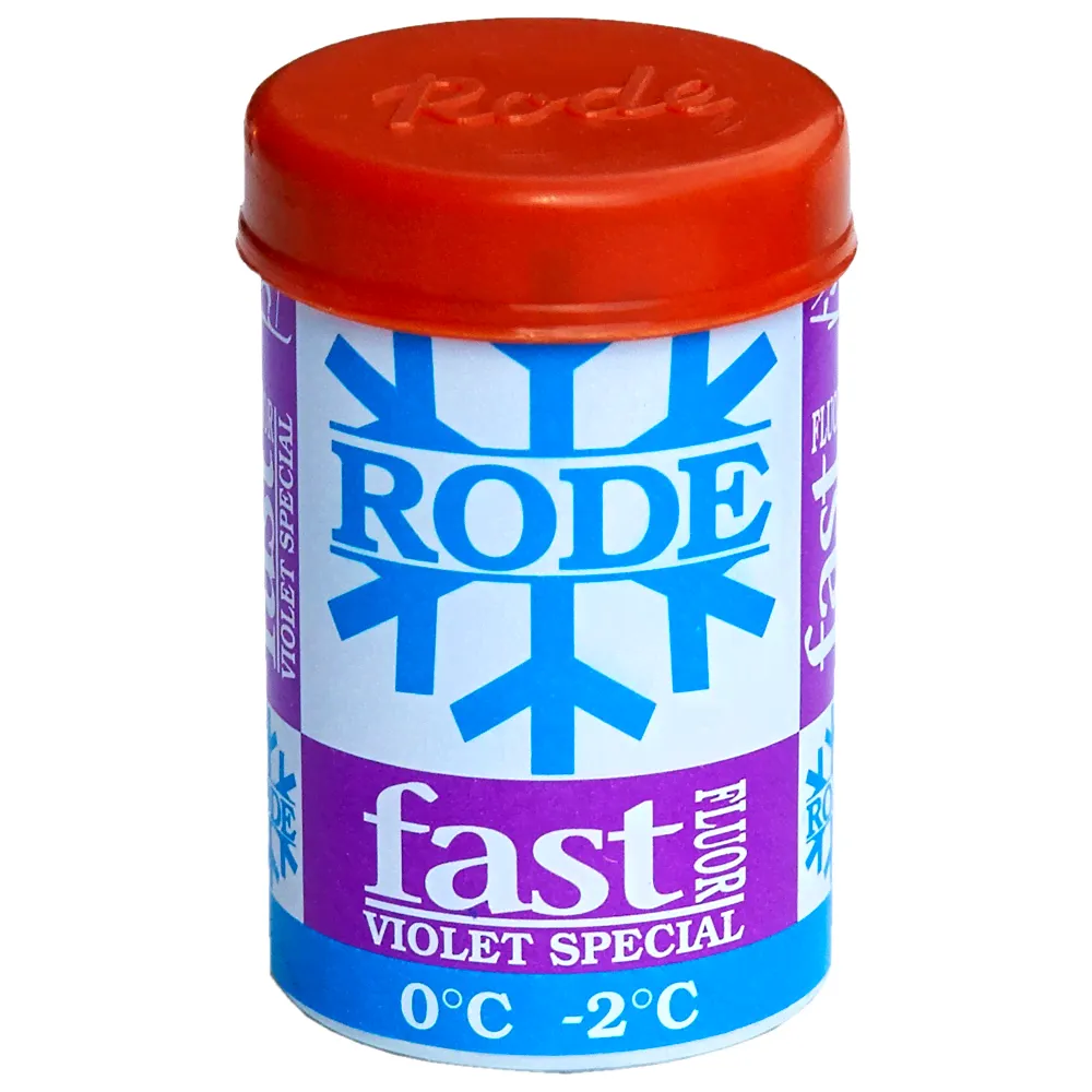 Мазь твердая фтор RODE FP46 FLUOR VIOLA SPECIAL, фиолет.спец., фтор, 0/-2°C, 45 г