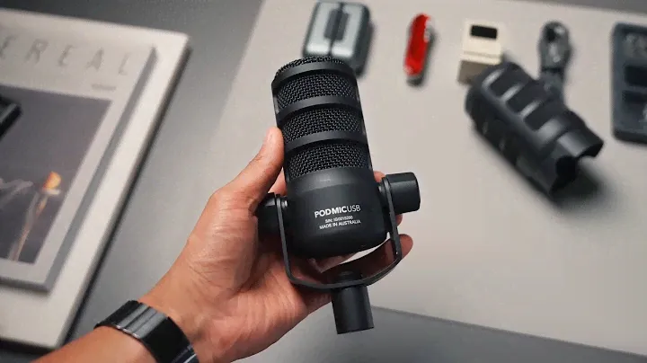 RØDE PodMic USB - The Go-To Podcast Mic