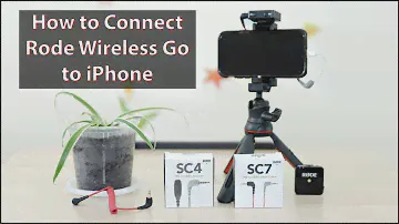 How to Connect Rode Wireless Go to iPhone