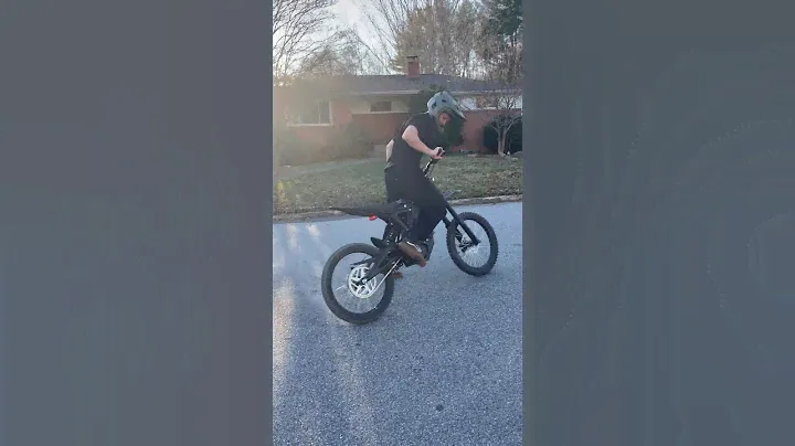 Can your e-bike do this? ⚡️ 2024 E Ride Pro SS 72volt (better than SurRon!)
