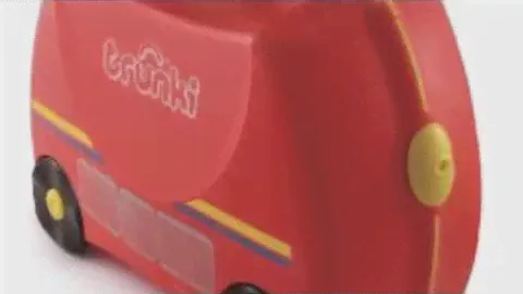 Детский чемодан на колесиках ПожарникTrunki Freddie the Fire Engine
