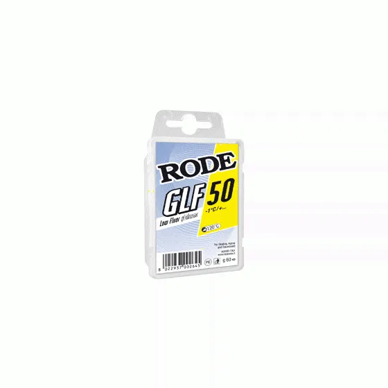 Низкофтористый парафин RODE 2015-16 GLF-50 желтый (-1/+...) 60гр