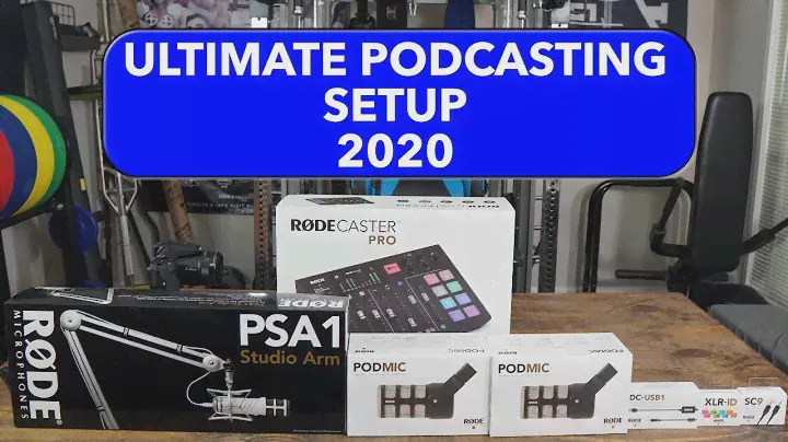 Ultimate Podcasting Setup for 2020- Rodecaster Pro, Podmic and Accessories Pack