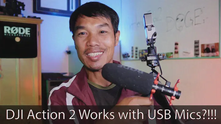 DJI Action 2 Works with USB Mics?!!!