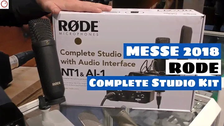 MESSE 2018: RODE Complete Studio Kit NTI-1 & AI-1 | SYNTH ANATOMY