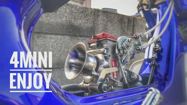 go for a ride  4mini Chaly FCR #chaly #4mini #シャリー