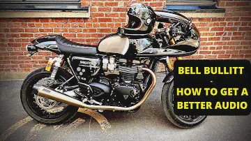 Bell Bullitt Helmet - How to get the best audio (rode smartlav+ with rode minifur deadcat) - PART 2