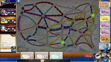 Ticket to Ride on Steam: Relaxing Playthrough with Friends on Discord!