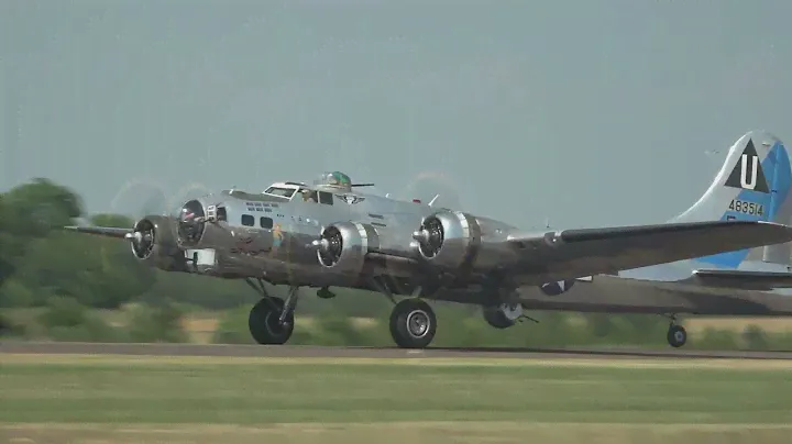 Boeing B-17 "Sentimental Journey" ride at KHWY on 6/22/24 @1108