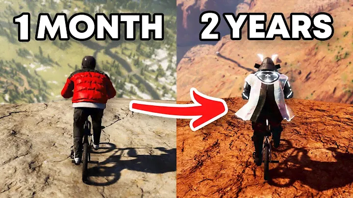 MY EVOLUTION Playing RIDERS REPUBLIC for 1 Day | 1 Month | 6 Months | 1 Year | 2 Years