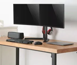 Rode Stojak biurkowy na 2 monitory 17" - 27" Pro Duo Gaming (ALZPROD17-27-B)