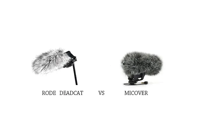 Rode Dead Cat Wind Muff vs Micover Windscreen : for Rode Videomic pro