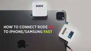 HOW TO CONNECT RODE WIRELESS GO TO IPHONE (FAST)