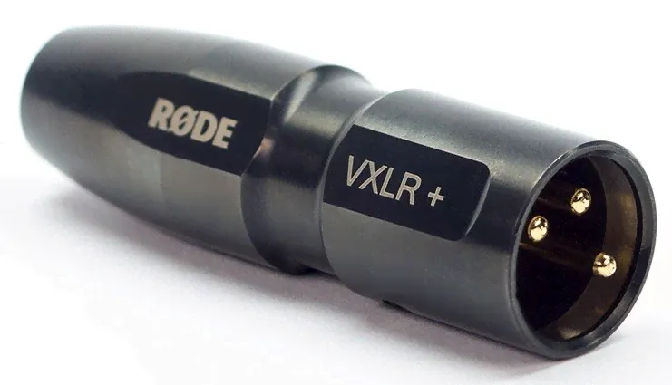 Rode VXLR+ переходник с разъема миниджек 3.5 мм на XLR 3pin «папа», для VideoMic-0