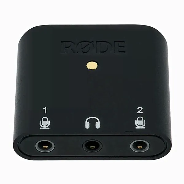Аудиоинтерфейс RODE AI-Micro для подключения любого микрофона с разъёмом mini-Jack 3,5мм к компьютер