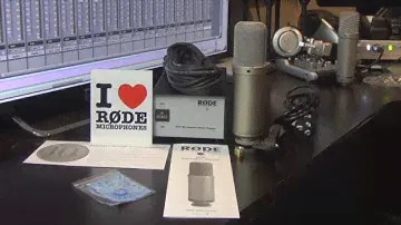 Rode NTK Microphone Unboxing