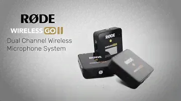 RØDE Wireless GO II Dual Channel Wireless Microphone System