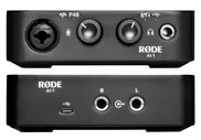 RODE AI-1 одноканальный USB аудиоинтерфейс с комбо XLR/инструмент. входом. Высококачественный усилитель для наушников и балансный TRS Jack выход