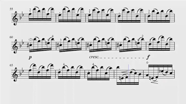 [2024-25 TMEA Violin Etude #1] Rode No. 22 (Slow with Metronome)