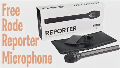 Rode Reporter microphone giveaway