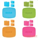 RODE COLORS комплект цветных колпачков и накабельных маркеров