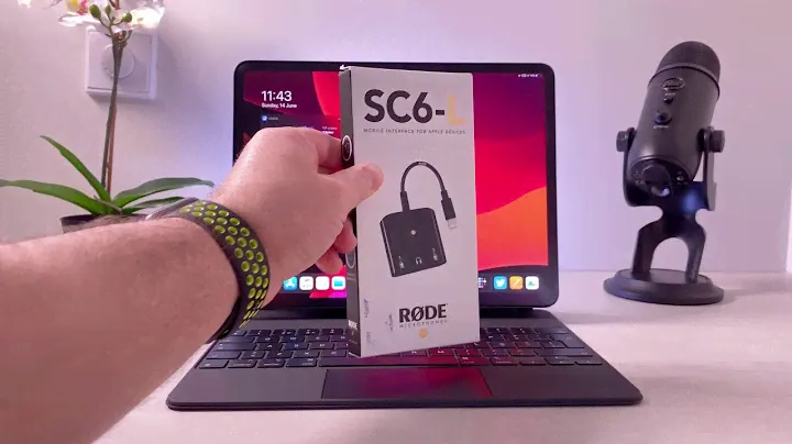 Record 2 mics at the same time: Røde SC6-L + Ferrite + iPhone