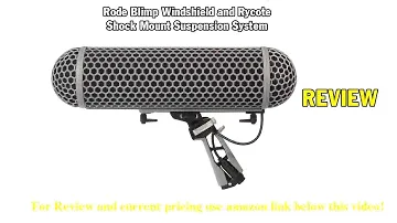 Review Rode Blimp Windshield and Rycote Shock Mount Suspension System for Shotgun Microphones