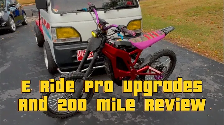 E Ride Pro SS 2.0 Upgrades and 200 Mile Review