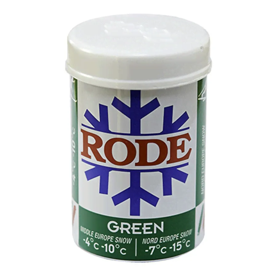 Мазь RODE твердая P20 GREEN, зелен. -4/-10, 45г