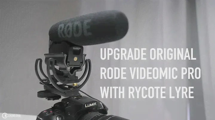 Upgrade Original Rode Videomic Pro with Rycote Lyre - Chung Dha