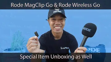 Rode Interview Go, Rode MagClip Go, and Special Surprise Unboxing