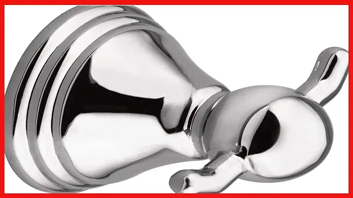 Moen DN8403CH Preston Double Robe Hook, Chrome