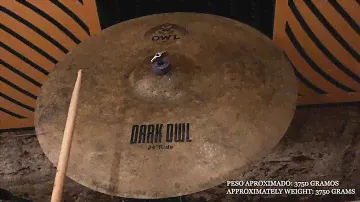 Ride 24" Dark Owl Cymbals