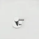bathroom single wall mount rode hook for towel chrome