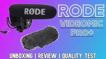 The Best Shotgun Mic: RODE VideoMic Pro+ and Deadcat (Unboxing | Review | Quality Test)