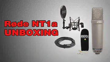 Best value studio mic on the market? Rode NT1a Unboxing